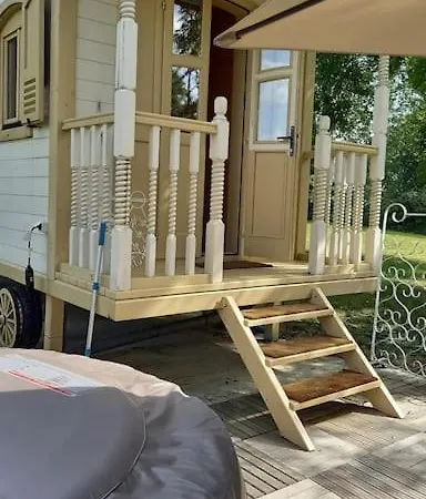Roulotte Cosy Avec Jacuzzi Dans Parc Chateau Casa vacanze *